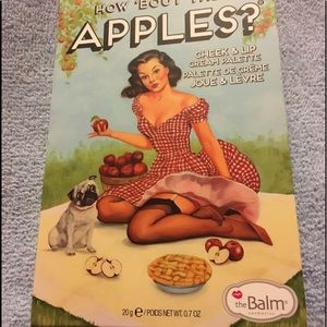 The balm cheek and lip pallet. How Bout them apple