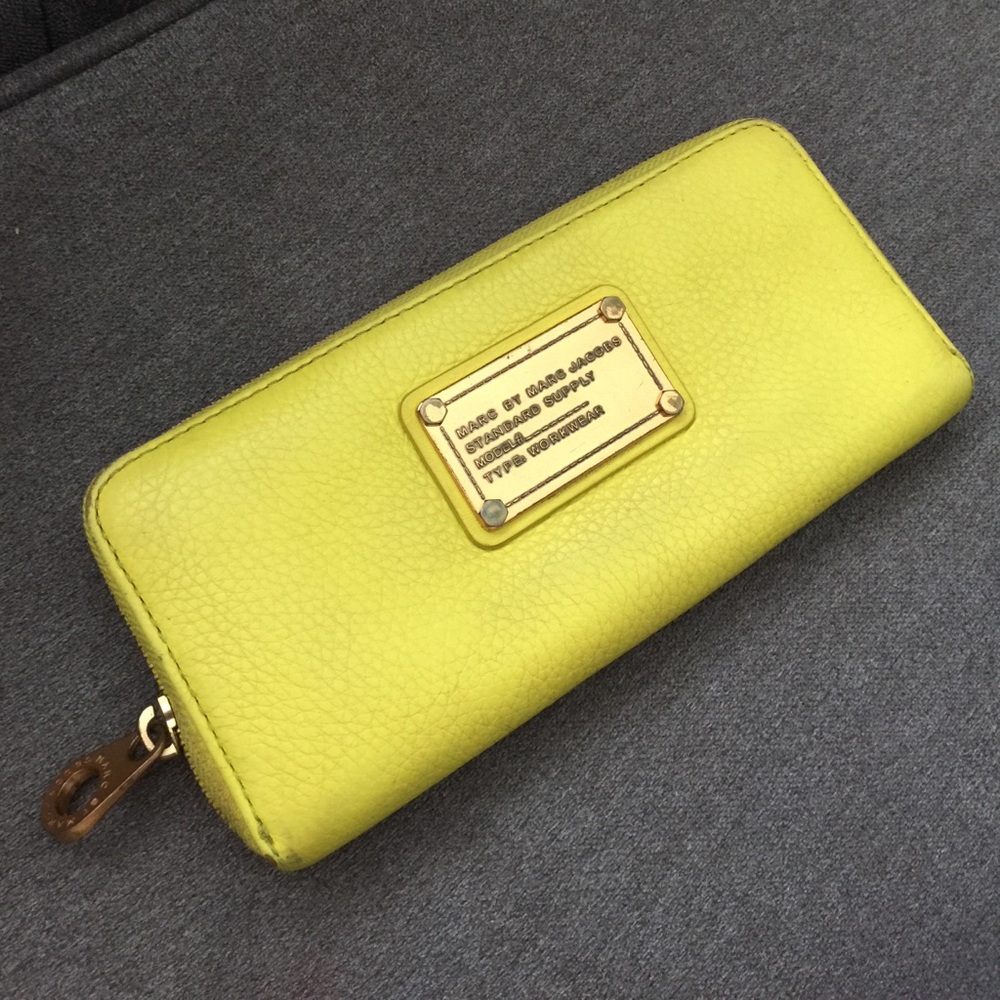 MARC by Marc Jacobs zipped wallet.