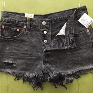 NWT. Dark grey short shorts.