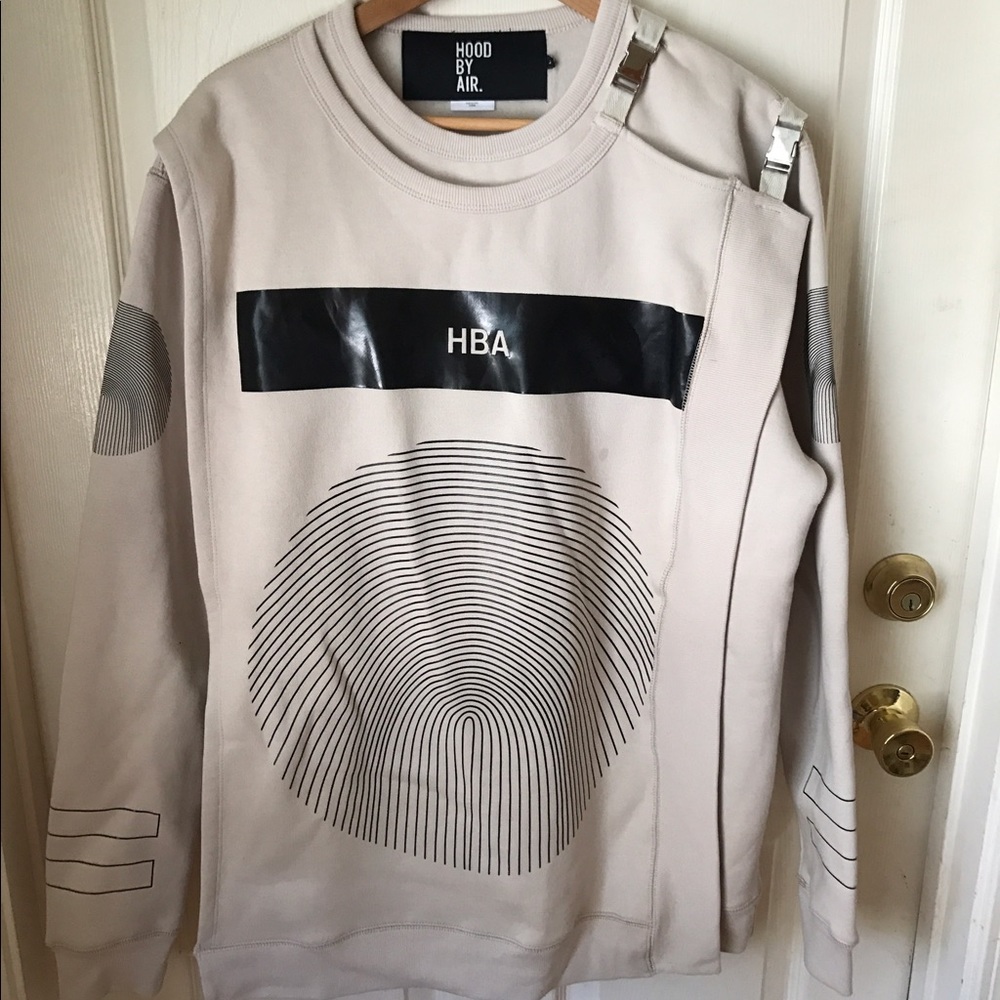 HBA sweatshirt/ hood by air / new with tag