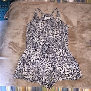 Aeropostale Floral Romper