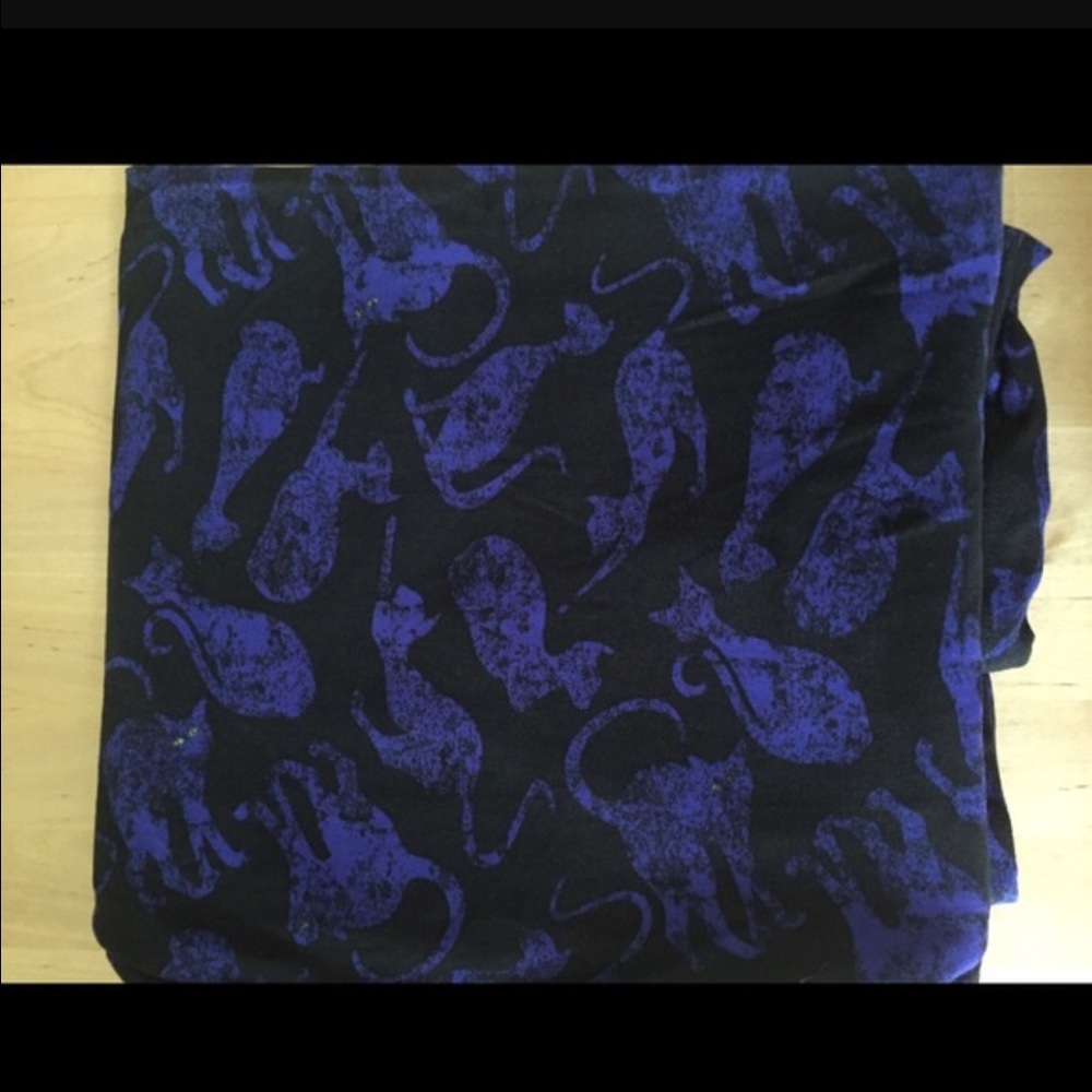 OS Halloween unicorn cat Lularoe leggings purpl