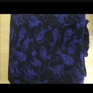 OS Halloween unicorn cat Lularoe leggings purpl
