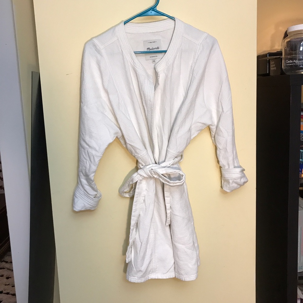 White Madewell cotton kimono size M