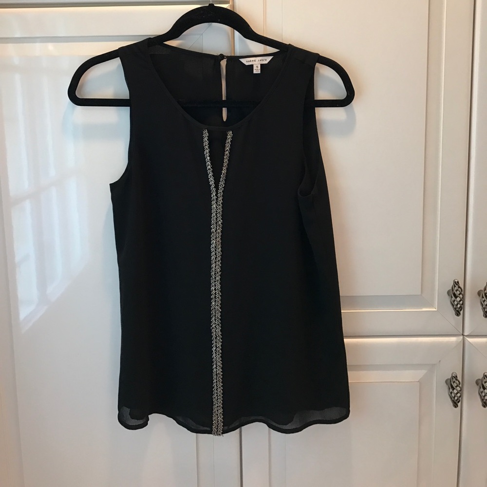 Cute Black Going Out Top