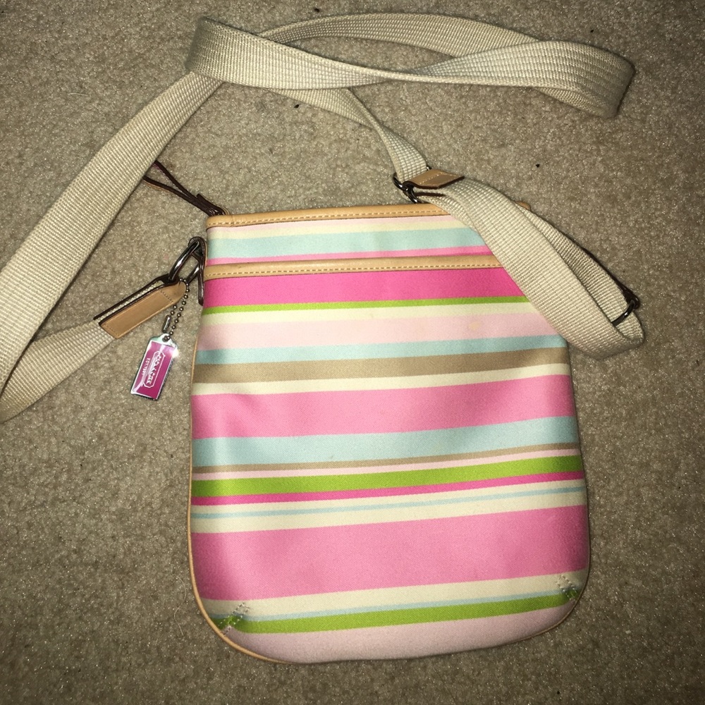 Authentic coach cross body