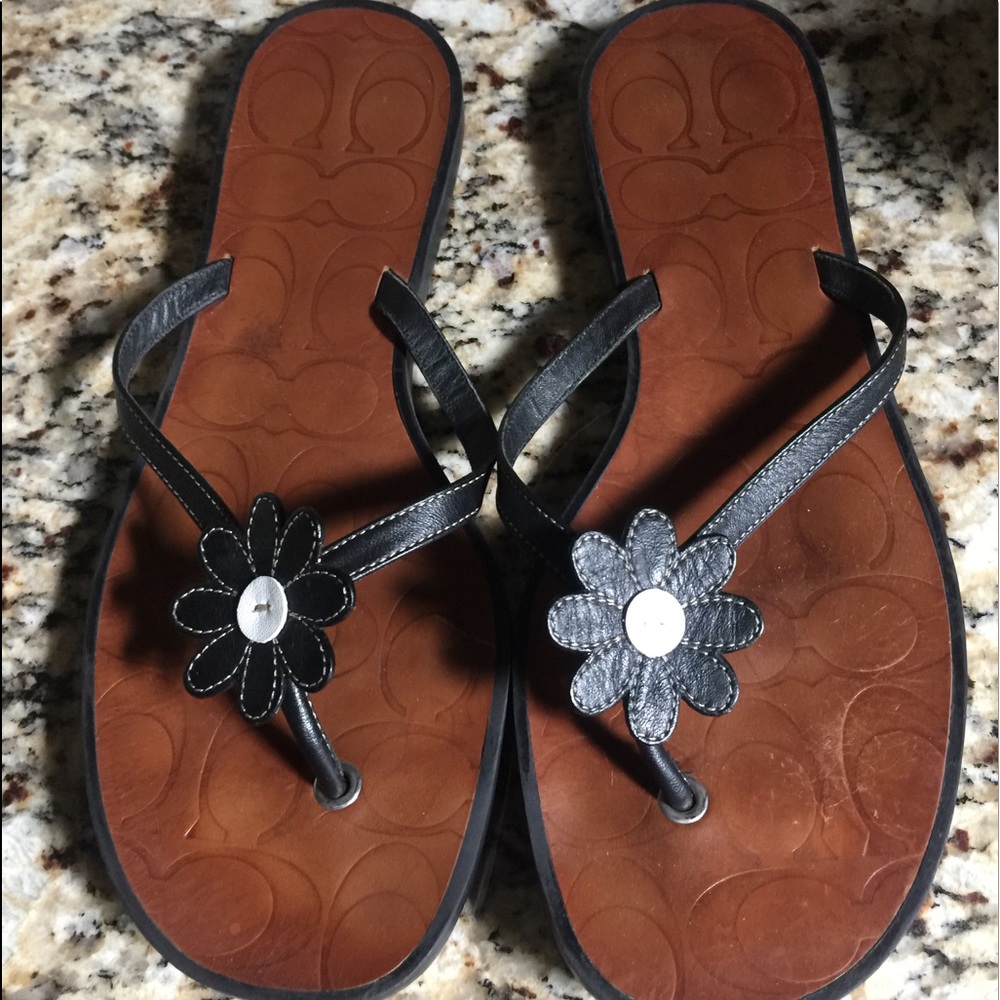 Coach Flip Flops