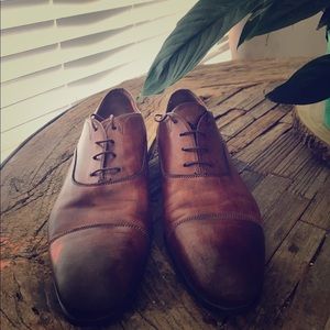 SANTONI CASEY CAP TOE