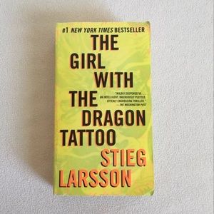 The Girl with the Dragon Tattoo Paperback Book
