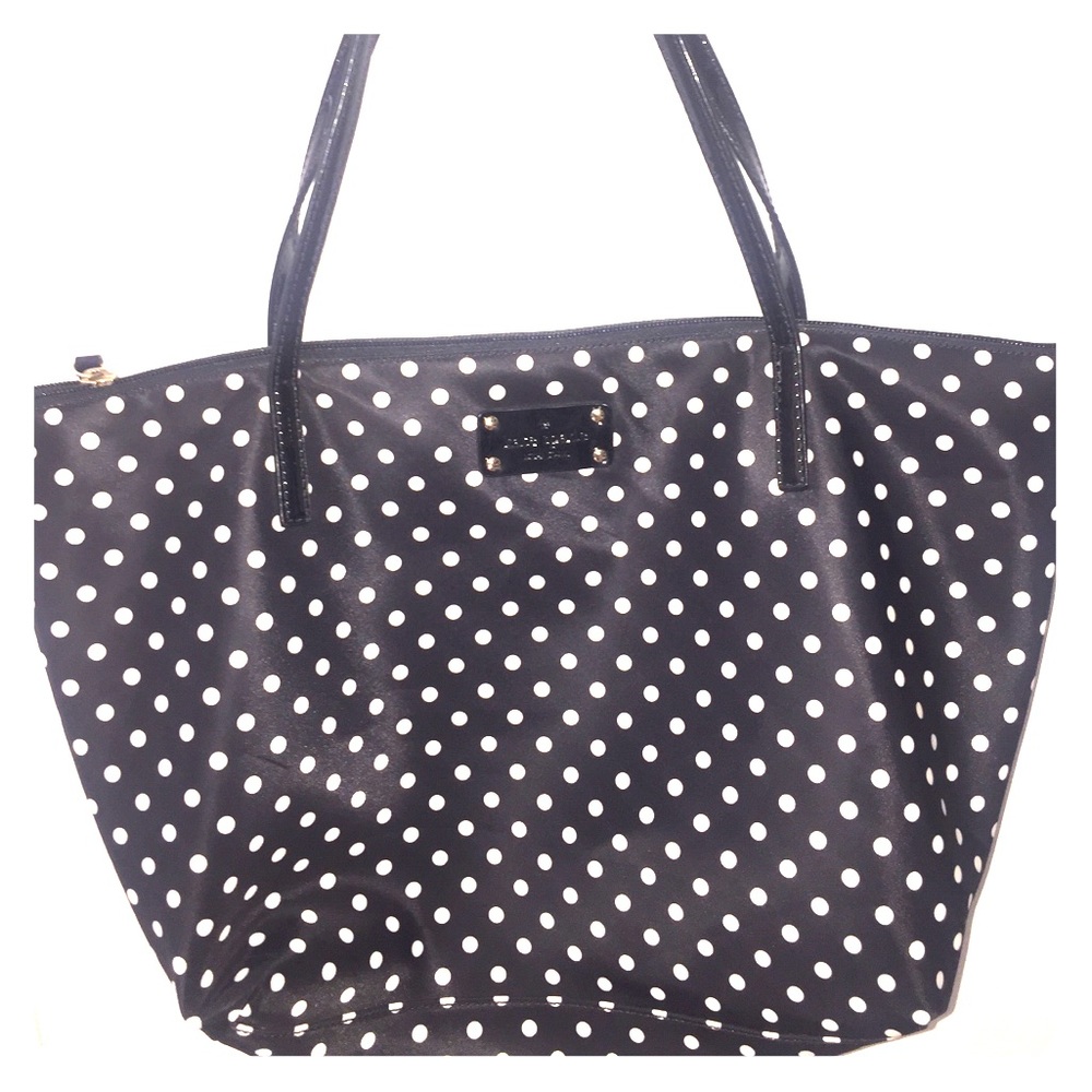 Polka dot Kate Spade tote