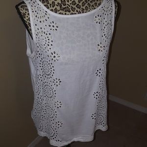 Loft sheer tank top