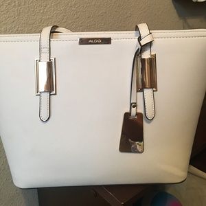 White purse