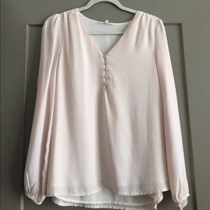 41 Hawthorne cream blouse