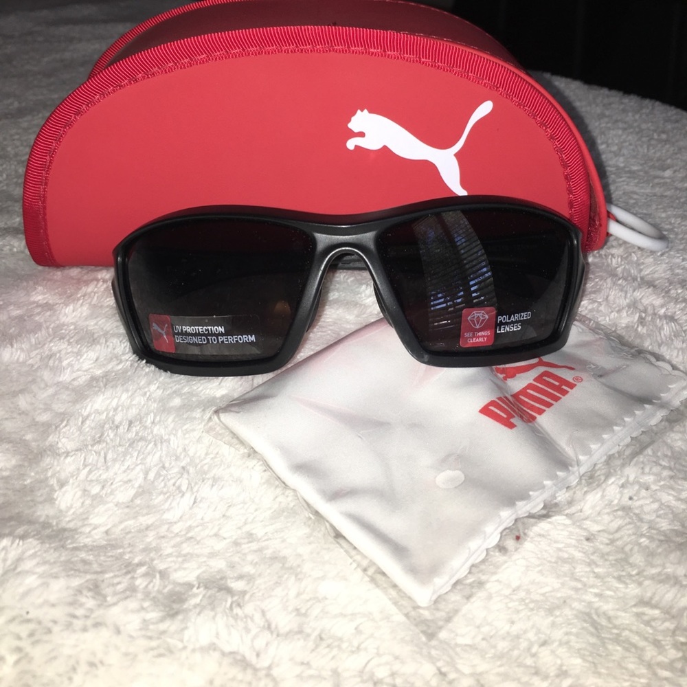 Brand new puma polarized sunglasses.