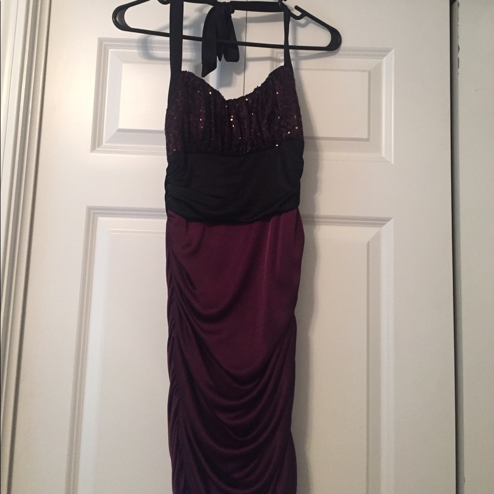 Purple Speckless Dress