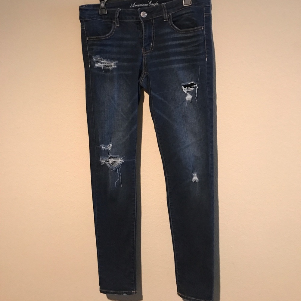 AE Dark Wash Jeggings