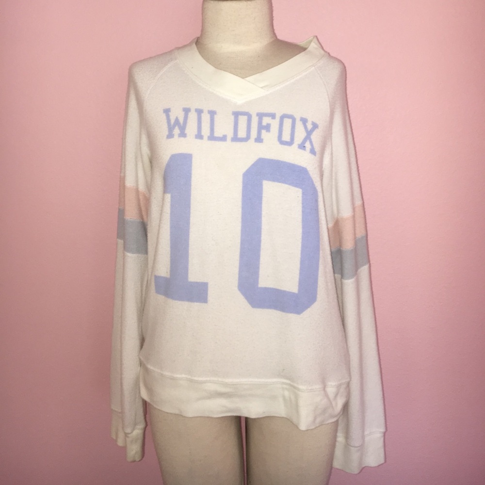 Wildfox Jersey style Jumper