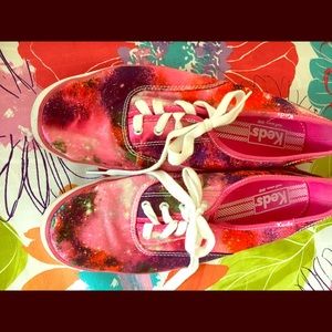Pink Galaxy Keds