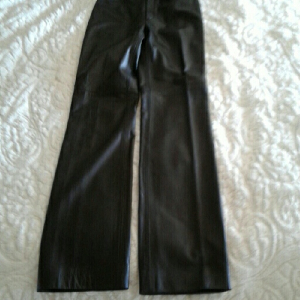 Leather pants