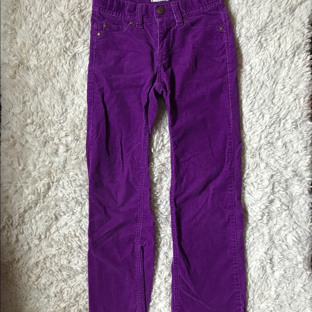 Purple Corduroy Pants