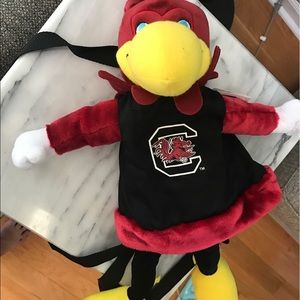 NWT South Carolina Gamecocks "Cocky" Backpack