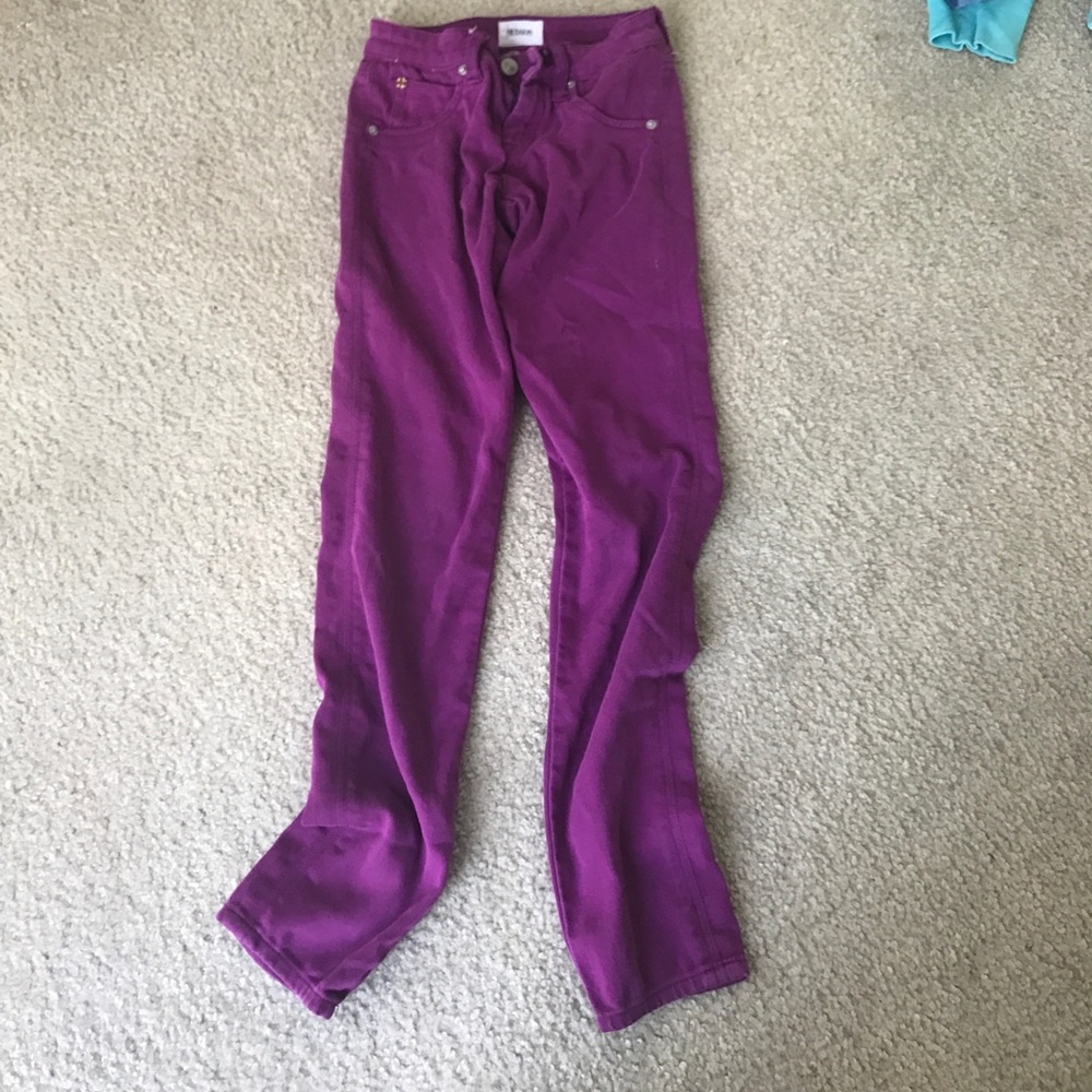 Purple Hudson jeans