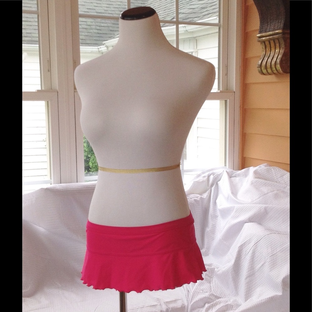 Arizona Jeans Hot Pink Bikini Skirt Bottom - Sz Sm