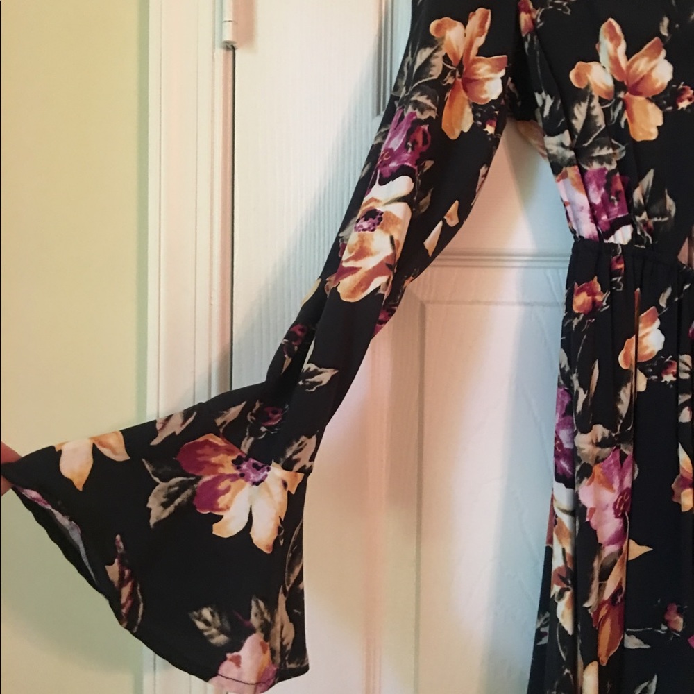 Kendall and Kylie floral dress