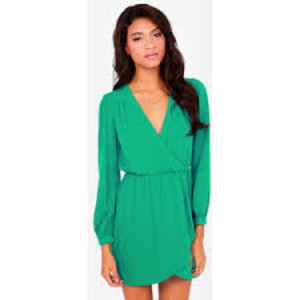NWT Honey Punch Green Dress