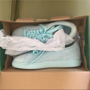 Puma Suede Clearwater Puma Silver