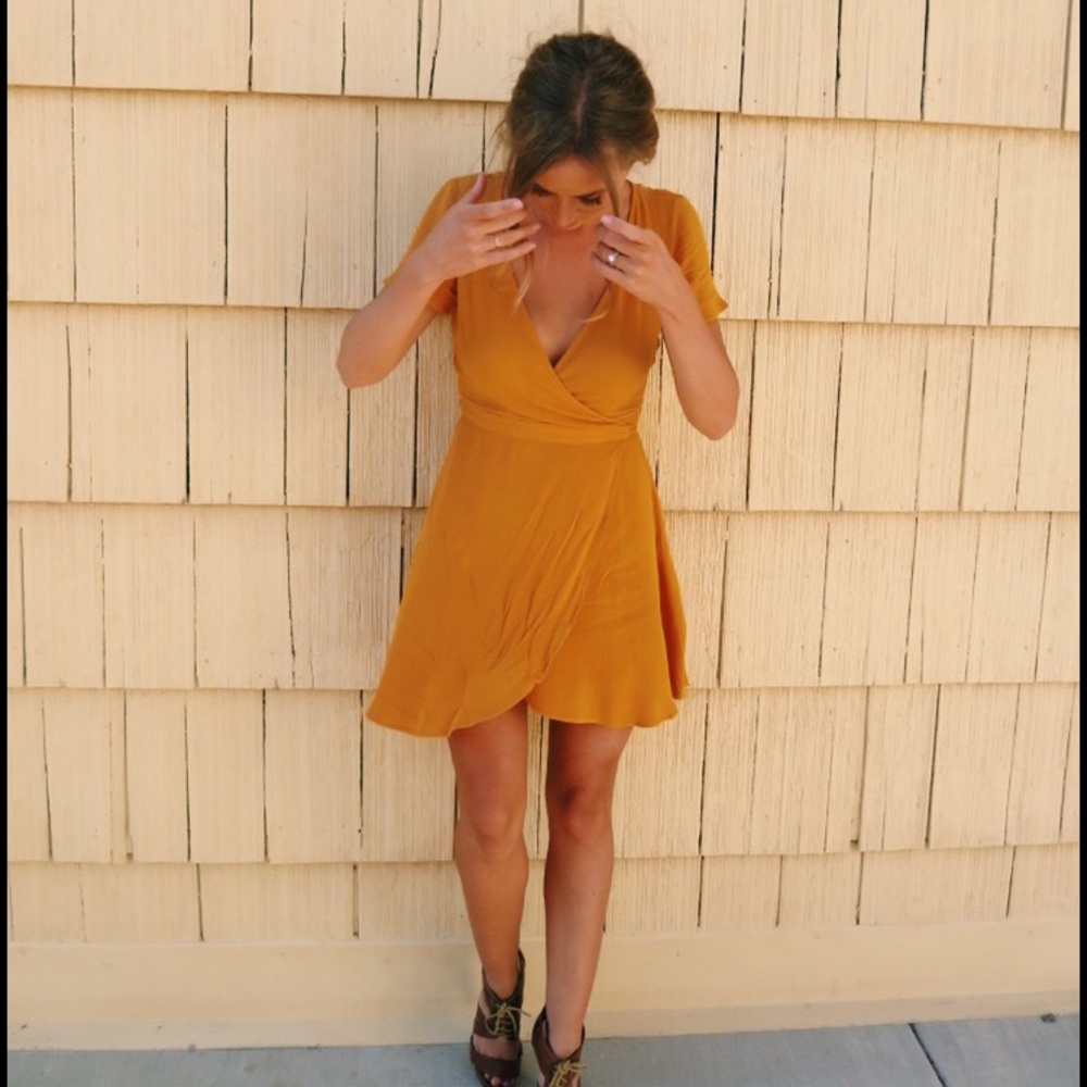 Mustard Yellow dress
