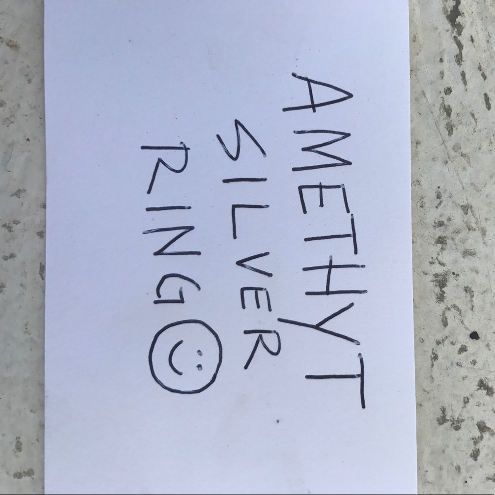 ON HOLD: AMETHYST RING