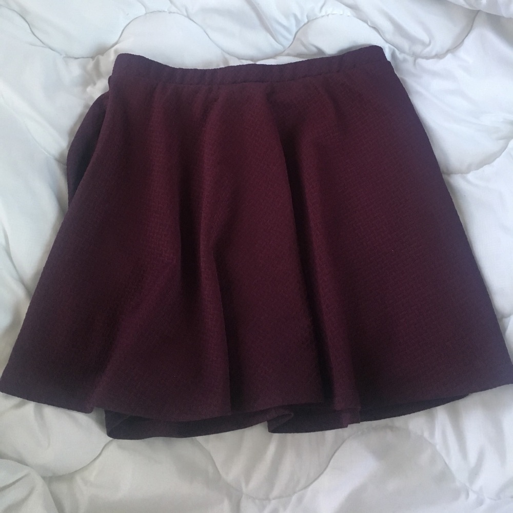 Purple skater skirt