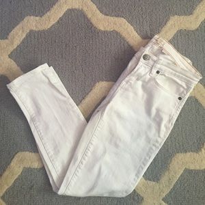 J.Crew Factory White Jeans