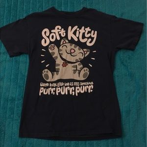 Cute navy blue Big Bang Theory graphic tee