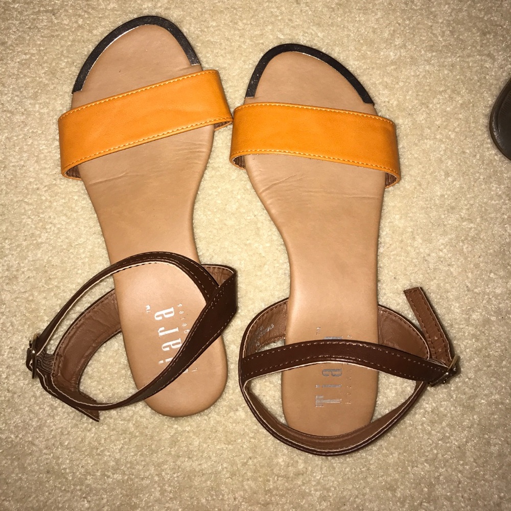 Brown sandals