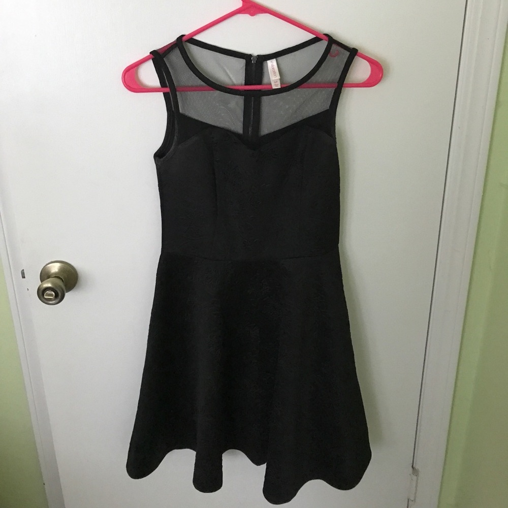 Black Floral Dress