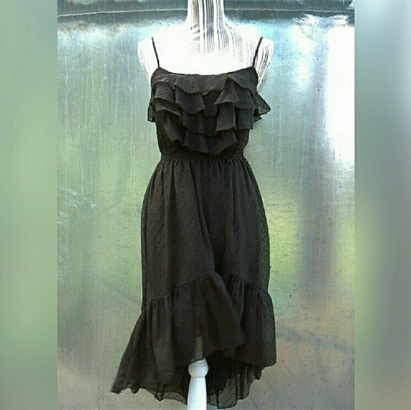 Chelsea & Violet High-low Ruffle Midi Dress - Picture 5 of 5