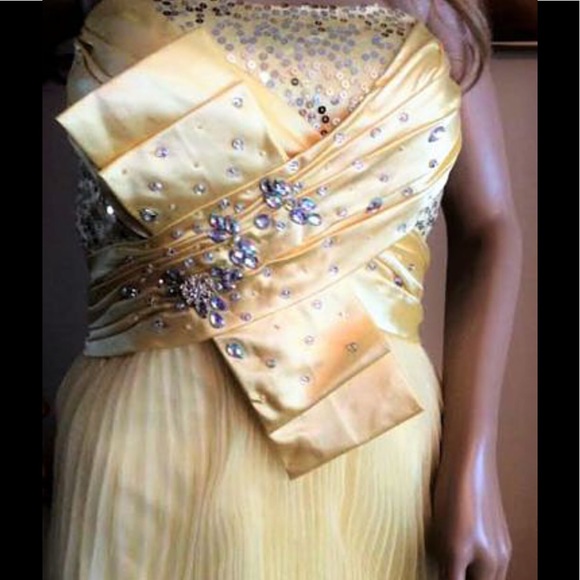 Light in the Box Pleated Formal Dress (6) NWOT - Picture 2 of 4