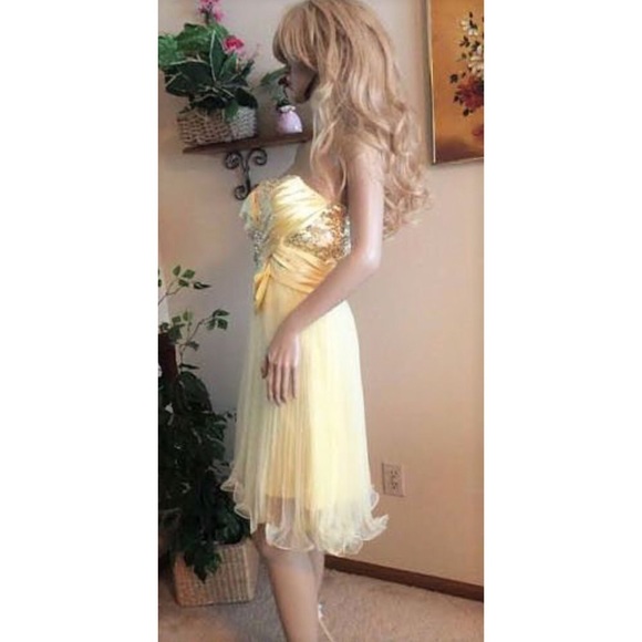 Light in the Box Pleated Formal Dress (6) NWOT - Picture 3 of 4