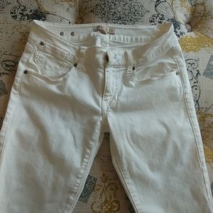 CAbi white indie jeans Style #752R