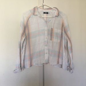 Urban outfitters BDG multi pastel colored flannel