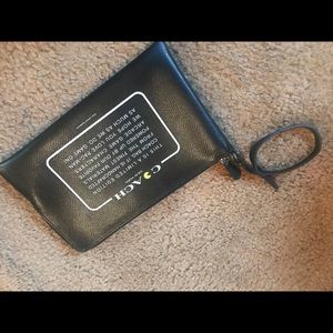 Coach extra large rare pacman wristlet