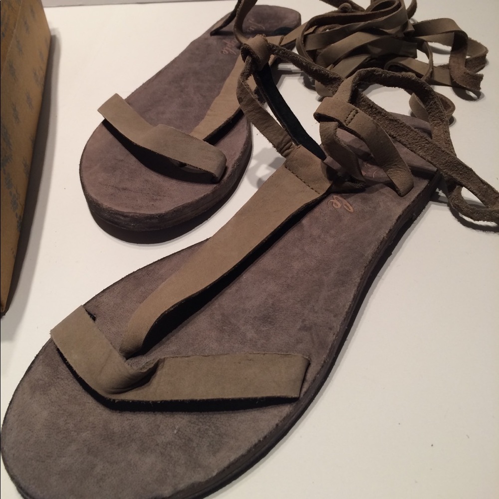 Free People Dahlia Gladiator Lace Up - Picture 3 of 7