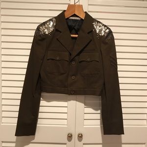Rachel Roy military jacket