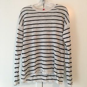 Striped lightweight sweater