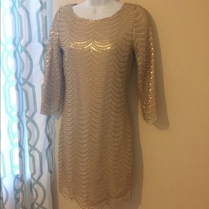 Sexy sequined cocktail dress!