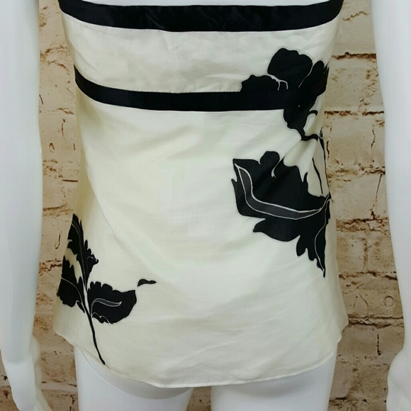 White House Black Market silk blend halter top - Picture 6 of 6