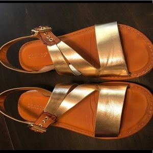 ***SOLD***Gold Sandal