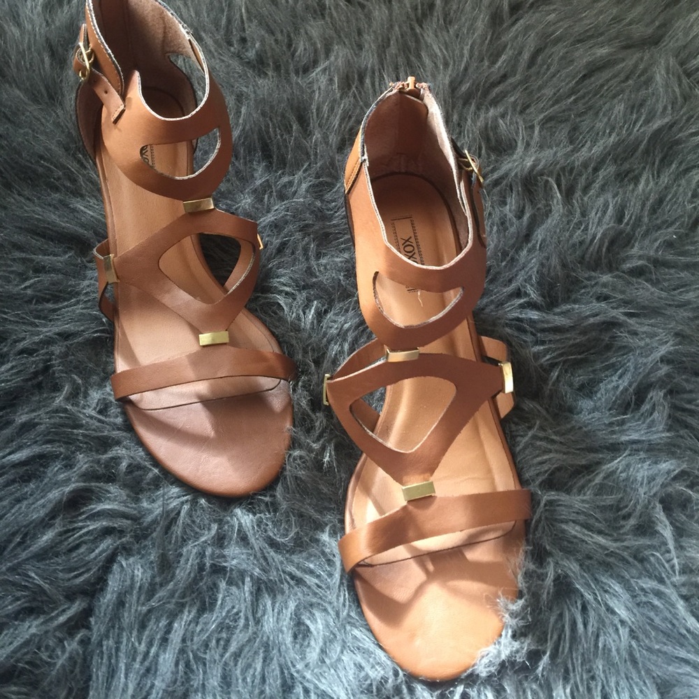 CUTE TAN WEDGES FOR SUMMER & SUPER COMFORTABLE